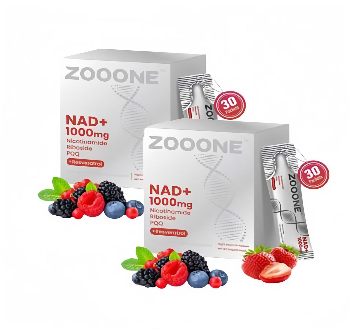 Berry Flavor Drink Mix for Skin Aging Support, Energy, and Focus - 30 Pack - New Arrival