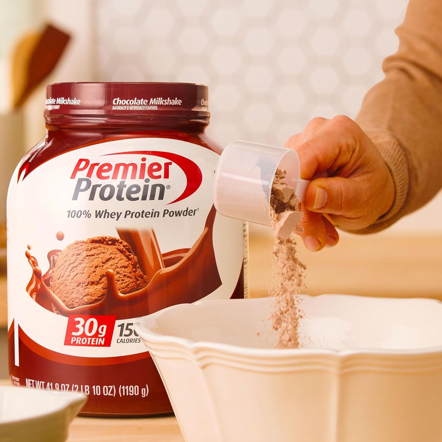 Premier Protein Protein Powder. 30g Protein. 1g Sugar. No Soy Ingredients. Gluten Free - Special offer limited time sale