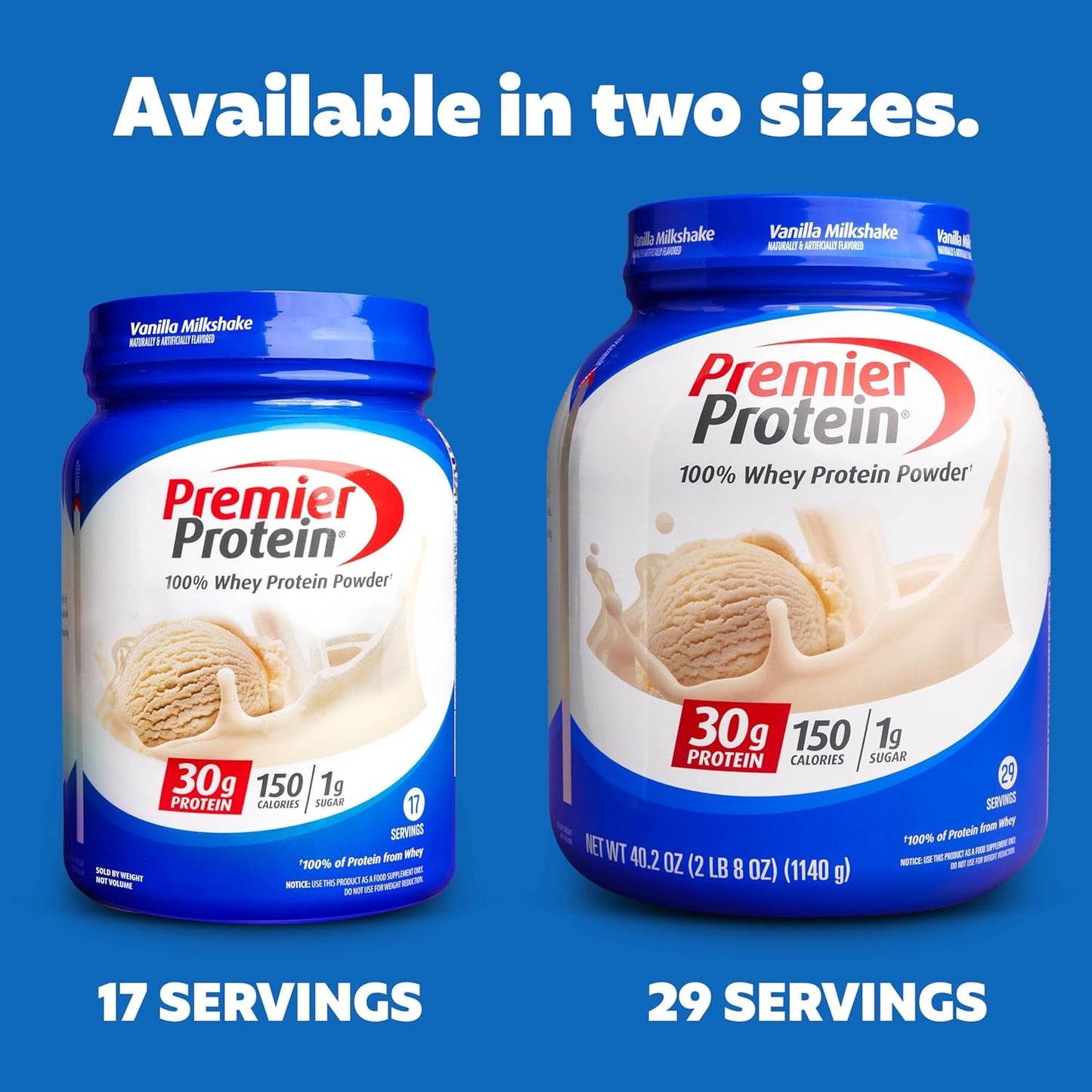 Premier Protein Protein Powder. 30g Protein. 1g Sugar. No Soy Ingredients. Gluten Free - Special offer limited time sale